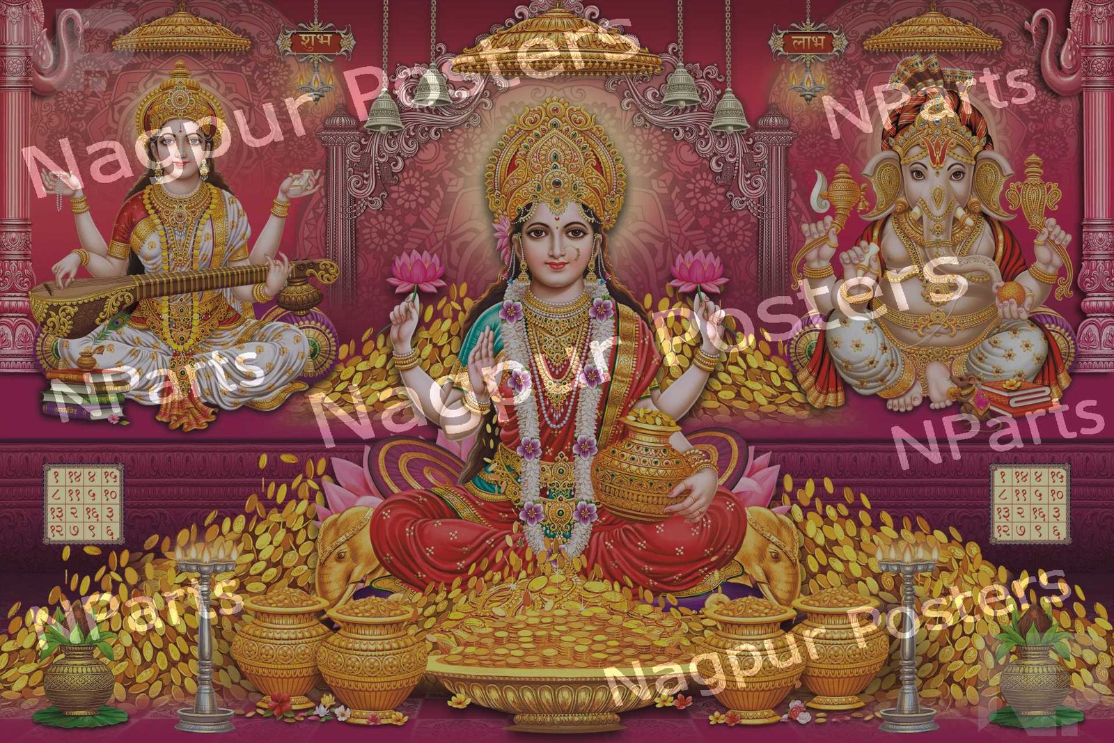 Diwali Pooja 24x36 Copy(1)